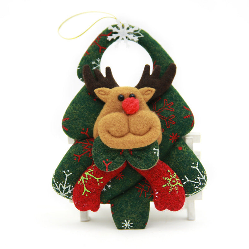 Christmas Non-Woven Fabric Hanging Pendant Decoration