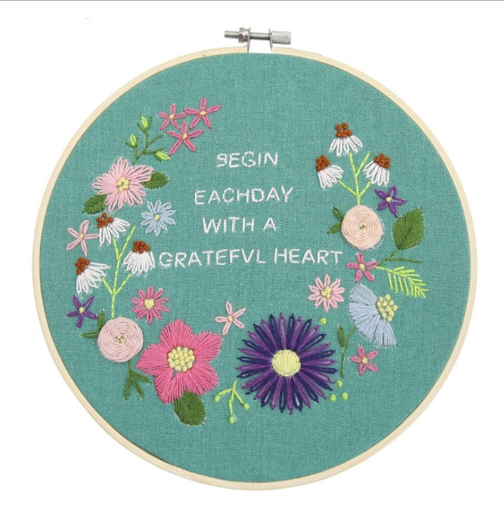 DIY Embroidery Practice Kits – Sewing and Craft Training Set for Beginners