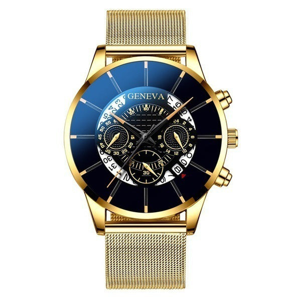 Three Eyes Men's Watch with Calendar