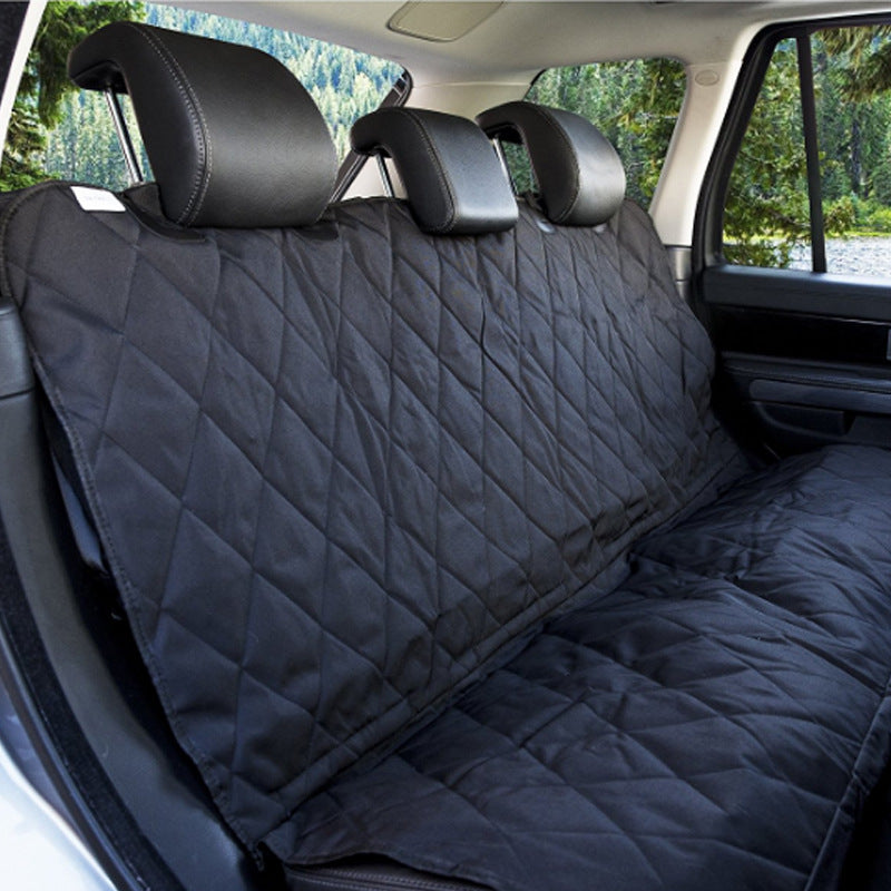 Thick Quilted Waterproof Pet Car Mat – Non-Slip Seat Cover