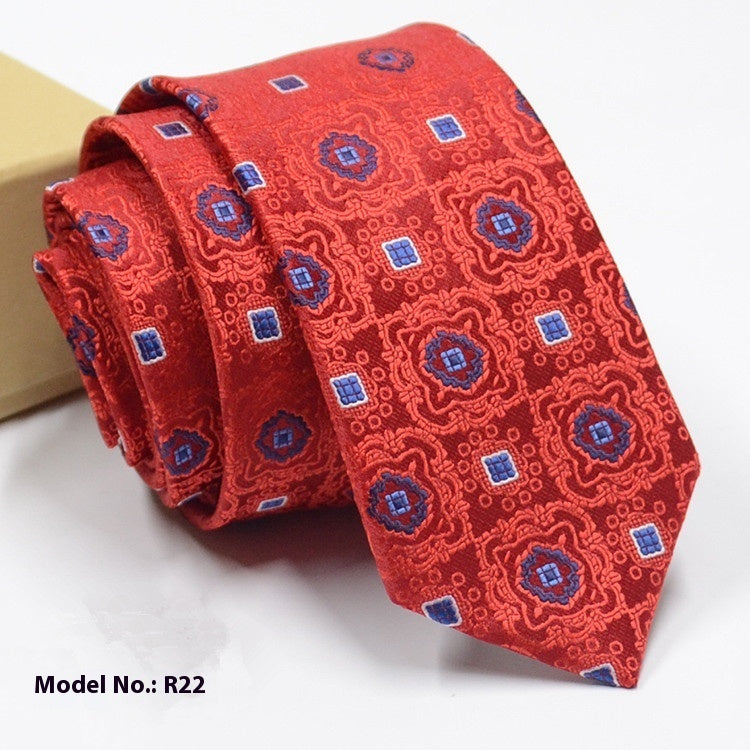 Exquisite Jacquard Wedding Groom Tie