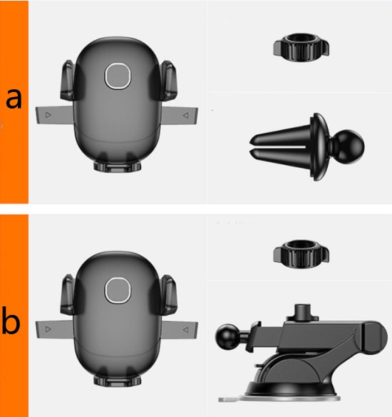 Car Phone Holder with Suction Cup – Secure Mount for Dashboard or Windshield