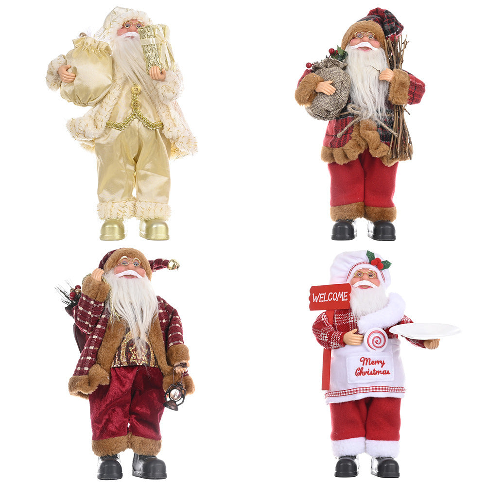 Standing Santa Claus Doll Christmas Decoration