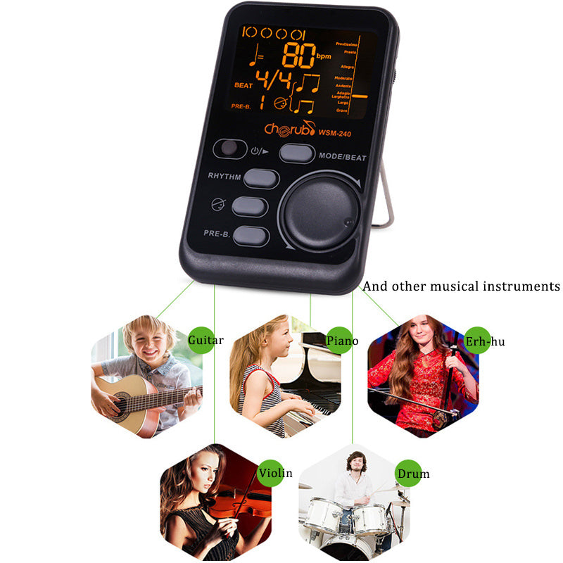 Piano violin metronome