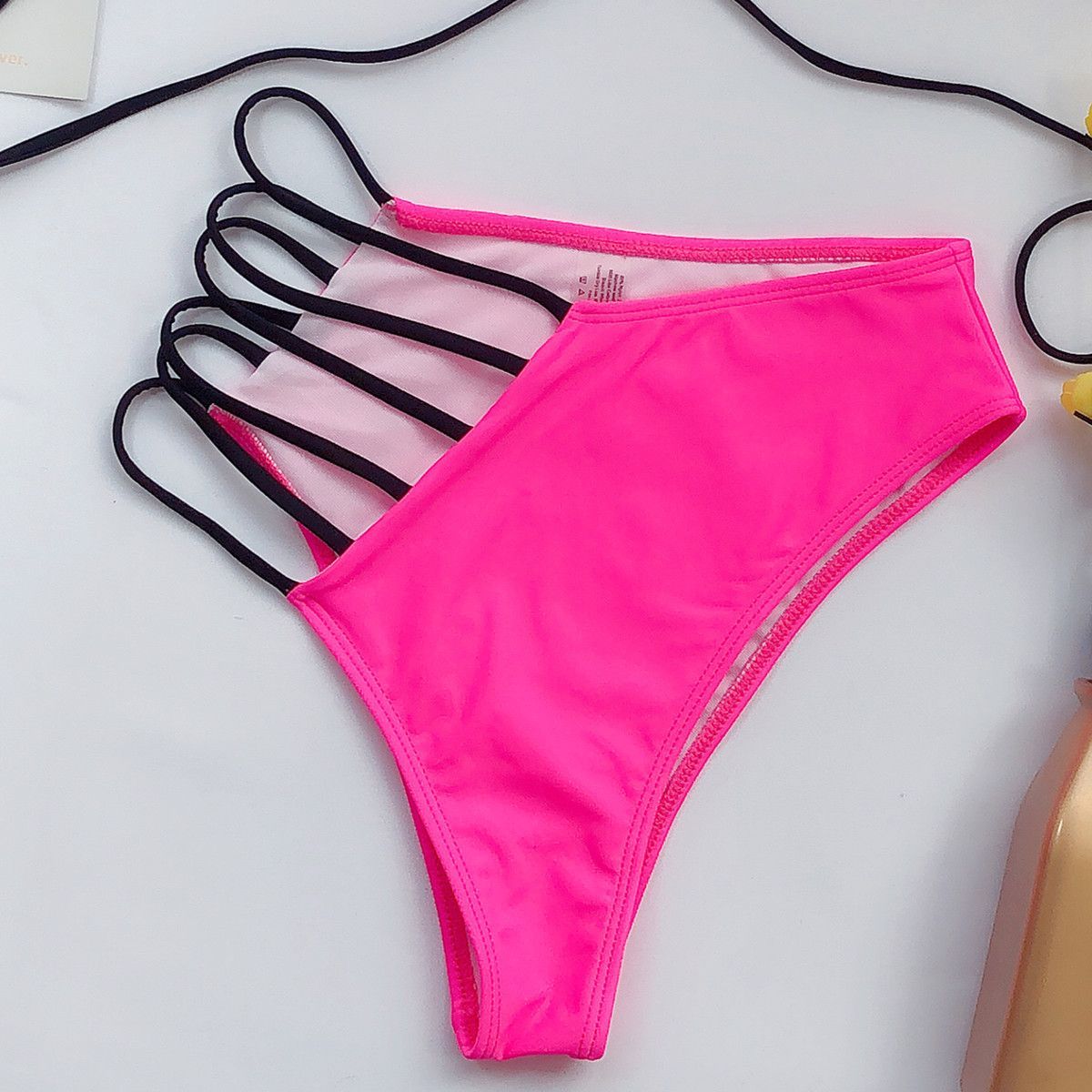 Women's Sexy One-Piece Swimsuit – Nylon, Chest Pad, No Steel Support