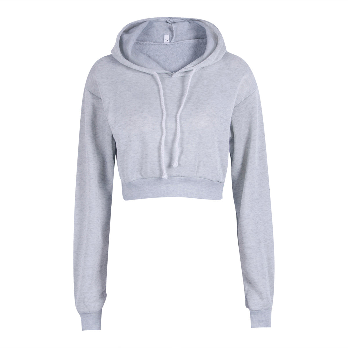 Women's Fleece Hoodie Sweatshirt Slim Fit Solid Casual