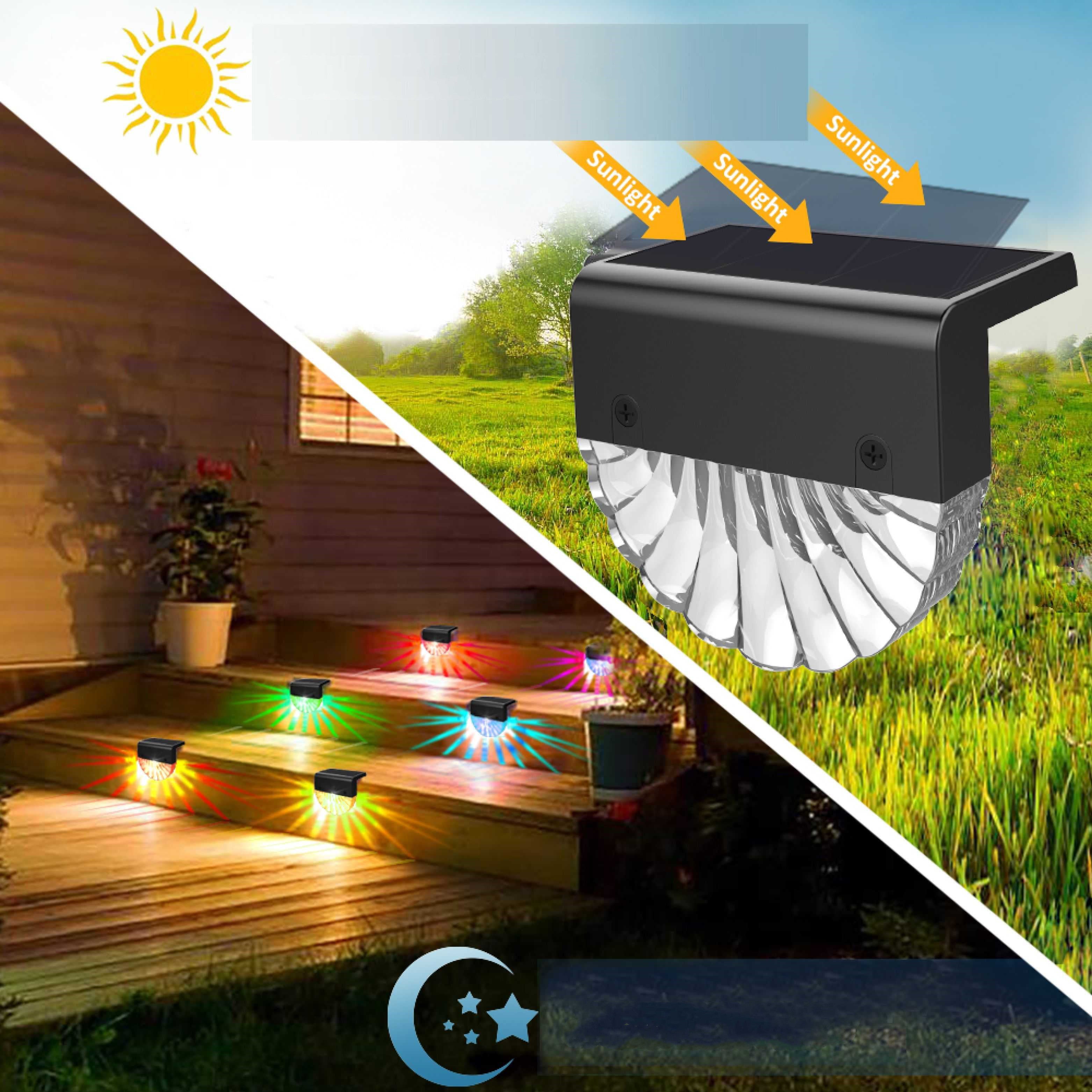 Colorful Shell Fence LED Decorative Lights Outdoor