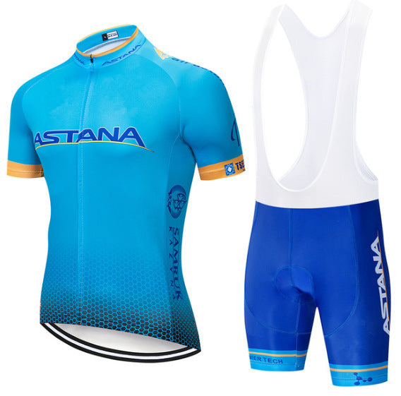 Summer short-sleeved cycling suit