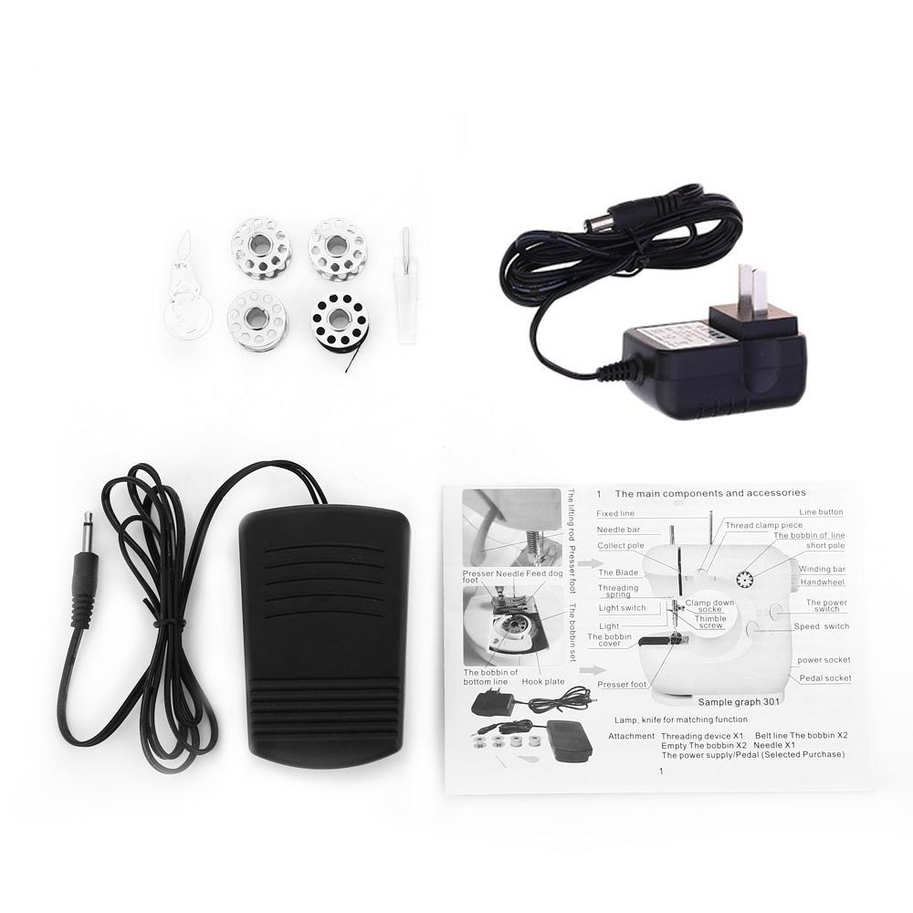 Stainless Steel Frame Mini Portable Sewing Machine Home Use