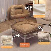 Brown Backrest X Cushion
