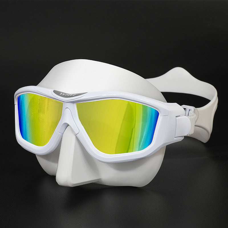 Professional Anti-fog Big Box Glasses Head Free Diving