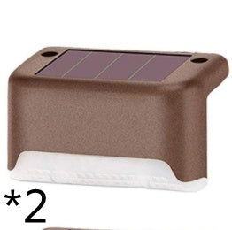 Solar Outdoor Courtyard Lamp Staircase Wall Lamp