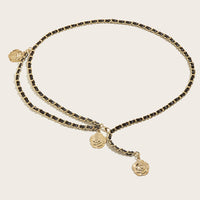 Three Iron Flower Black