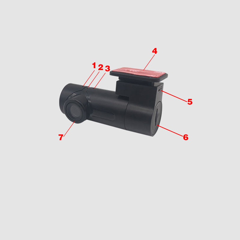 Wireless Dash Cam – WiFi-Connected Car Camera with Phone Playback