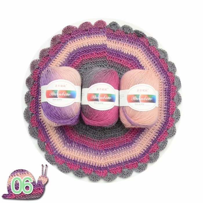 Rainbow Ball of Yarn – Colorful Knitting and Crochet Supplies