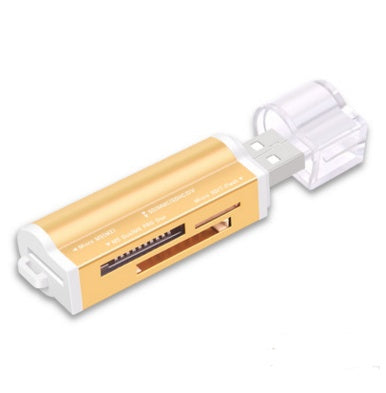 Multi-in-One Mini Card Reader – High-Speed Universal USB for SD/TF, Mobile Phones & Cameras