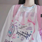 Women's Japanese Style Cotton Long Sleeve Tee