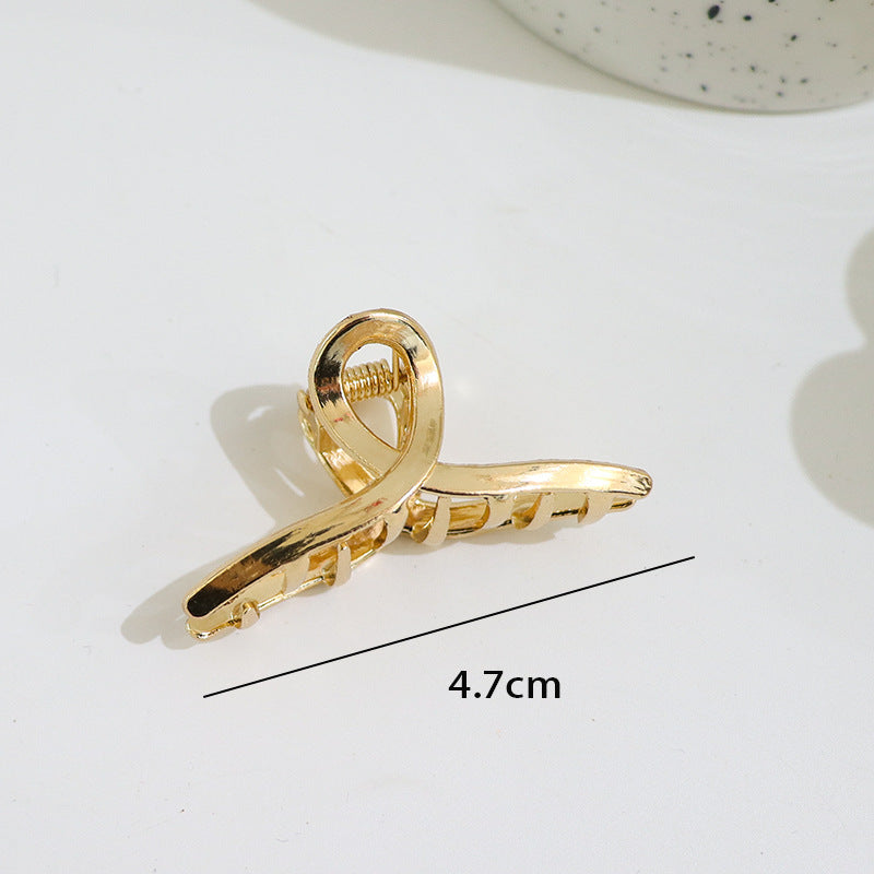 Shark Clip Small Size Back Head Metal Barrettes
