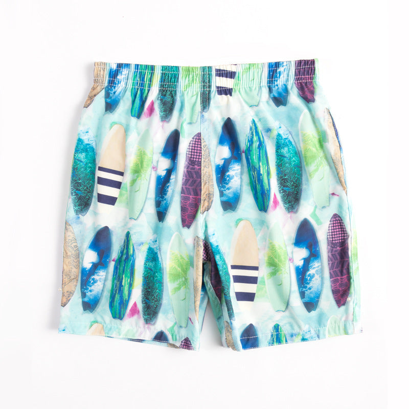 Children's Beach Shorts – Boxer Swimming Trunks