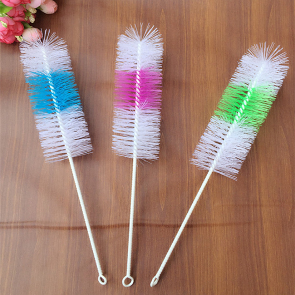 Baby Bottle and Cup Cleaning Brush Set – Long Handle for Bottles and Glasses