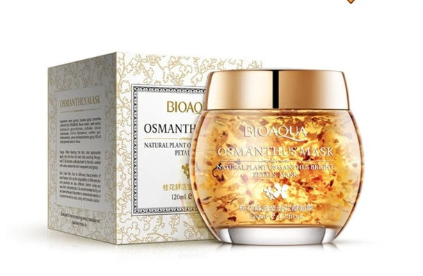 Silk Rose Petal Sleeping Mask For Anti Wrinkle Moisturizing