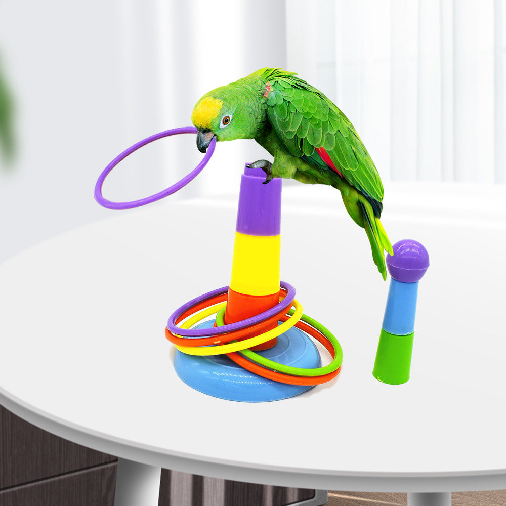 Parrot Bird Toy – Hanging Chew and Play Accessory