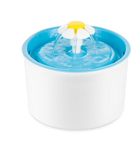 Fashion Automatic Lower Style DogKitten Water Drinking Pet Fountain Pet Bowl Drink Dish Filter