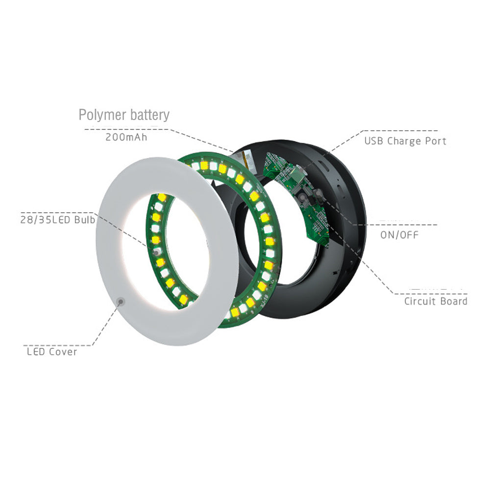 LED Selfie Ring Light for Cell Phone Photography and Video Lighting
