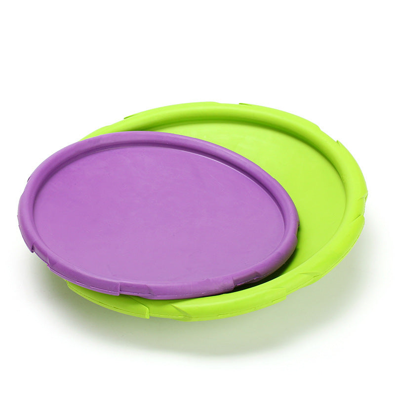 Natural Rubber Dog Flying Disc Toy