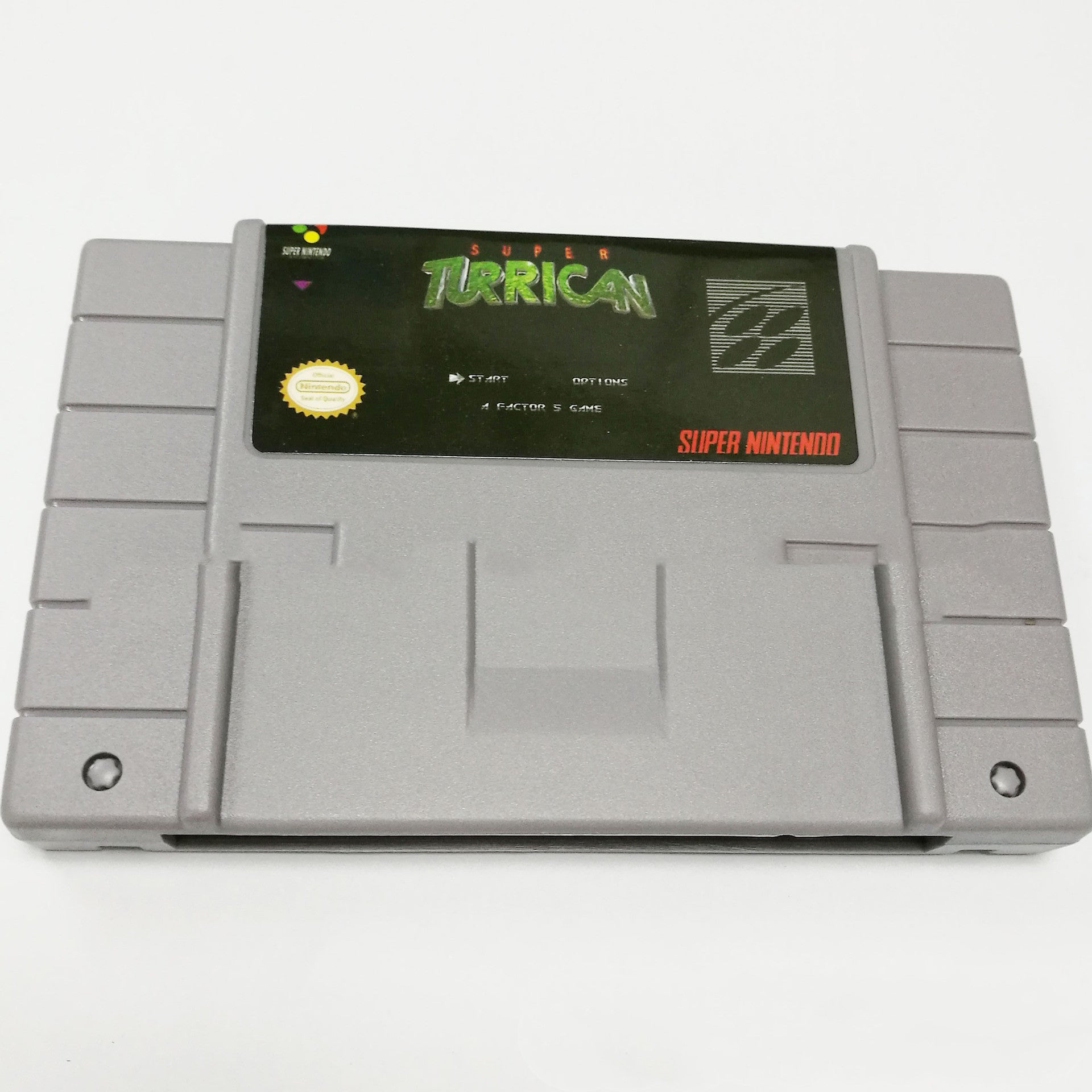 Video game cassette 16-bit game cassette