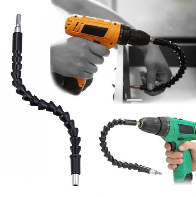 1/4" Hex Flexible Drill Bit Extension – Bendable Shaft, Magnetic