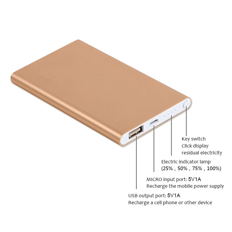Ultra-thin Mobile  Power Bank