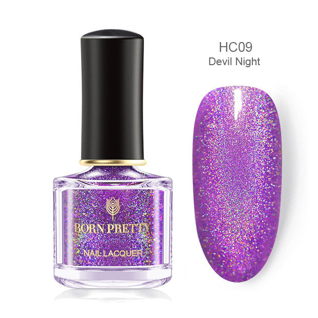 Laser Glitter Nail Polish