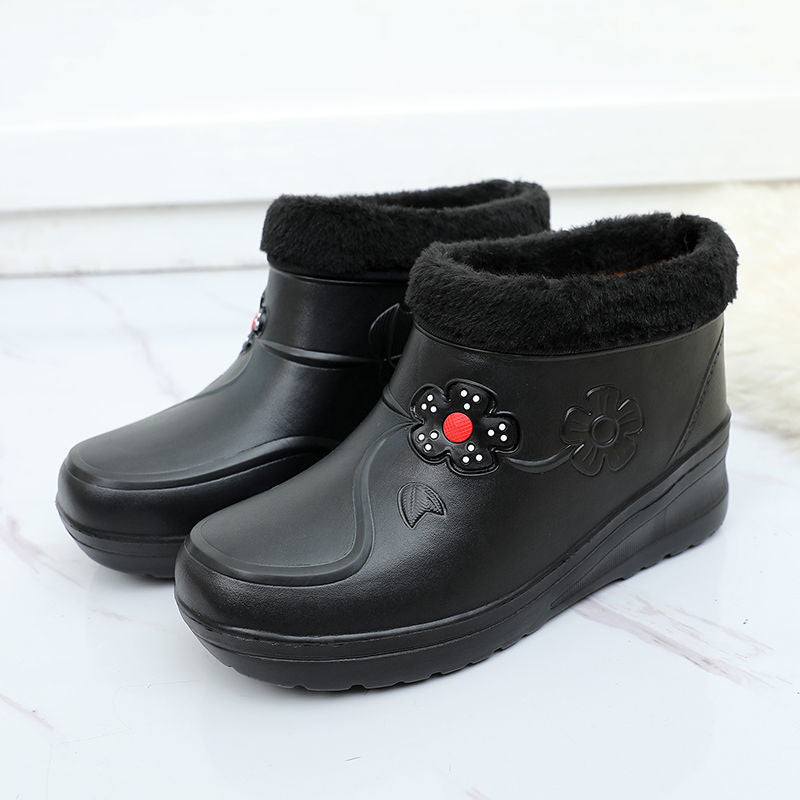 Winter Fleece Warm Snow Boots For Men And Women Light