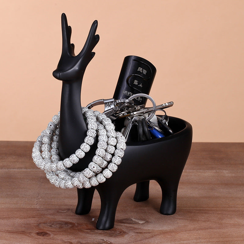 European Style Creative Deer Key Storage Decoration