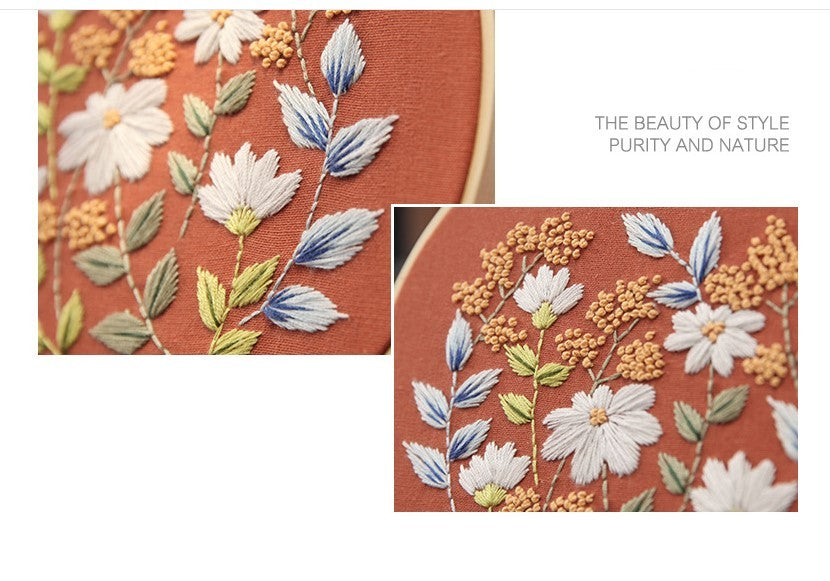 DIY Embroidery Practice Kits – Sewing and Craft Training Set for Beginners