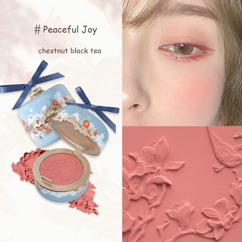 Ladies Matte Blush Makeup Natural Everyday
