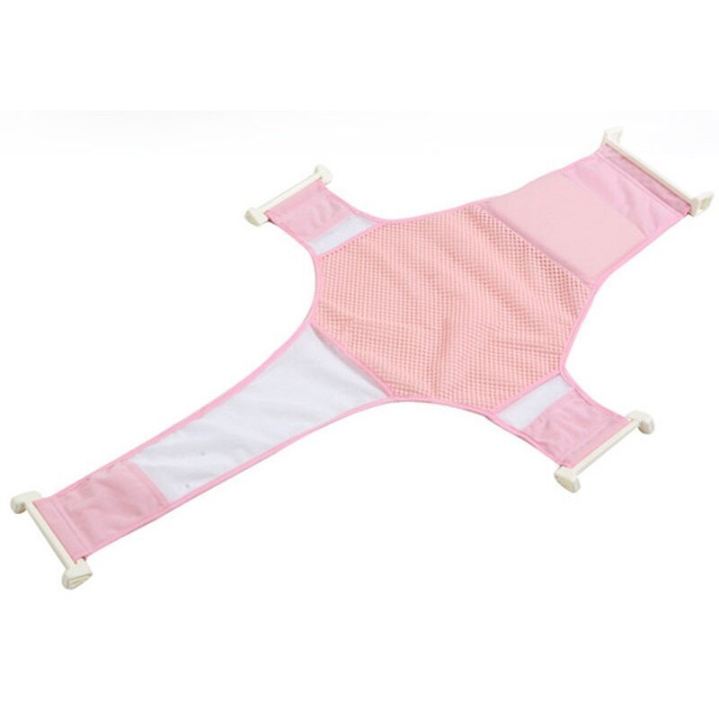 Cotton Baby Bath Net – Non-Slip Newborn Bath Support Universal Mesh