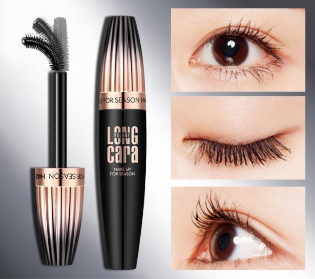 Silk Fiber Lash Mascara Waterproof For Long Curling