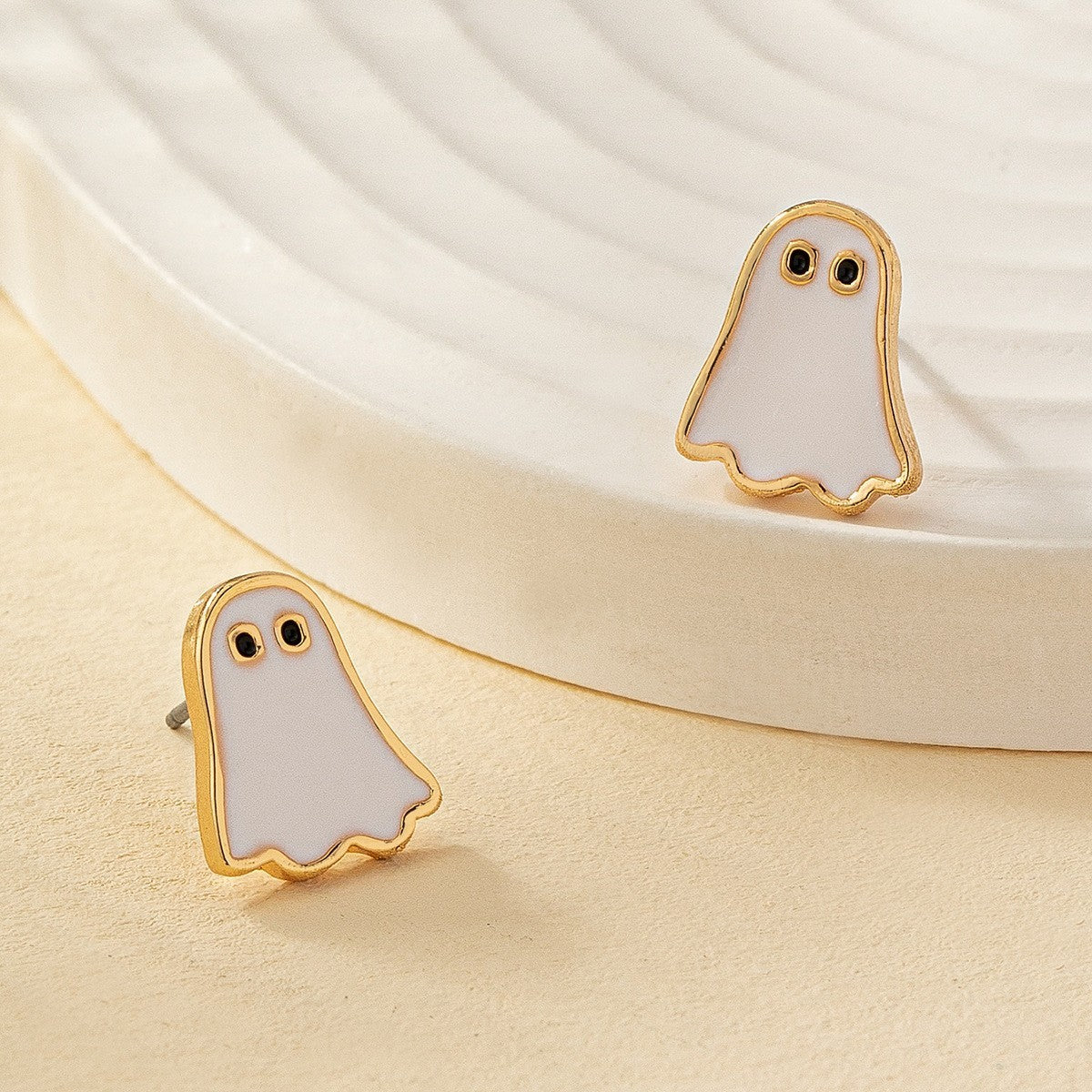 Women's Halloween Simple Special-interest Design New Ghost Earrings