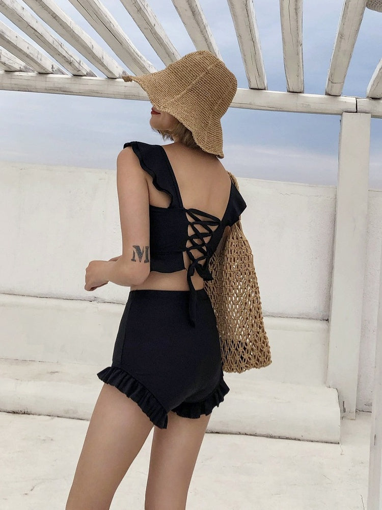 Women’s Sexy Split Bikini Set – Beach Swimwear
