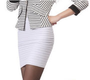 Women’s High-Waist Mini Skirt – Summer Thin Candy-Color A-Line