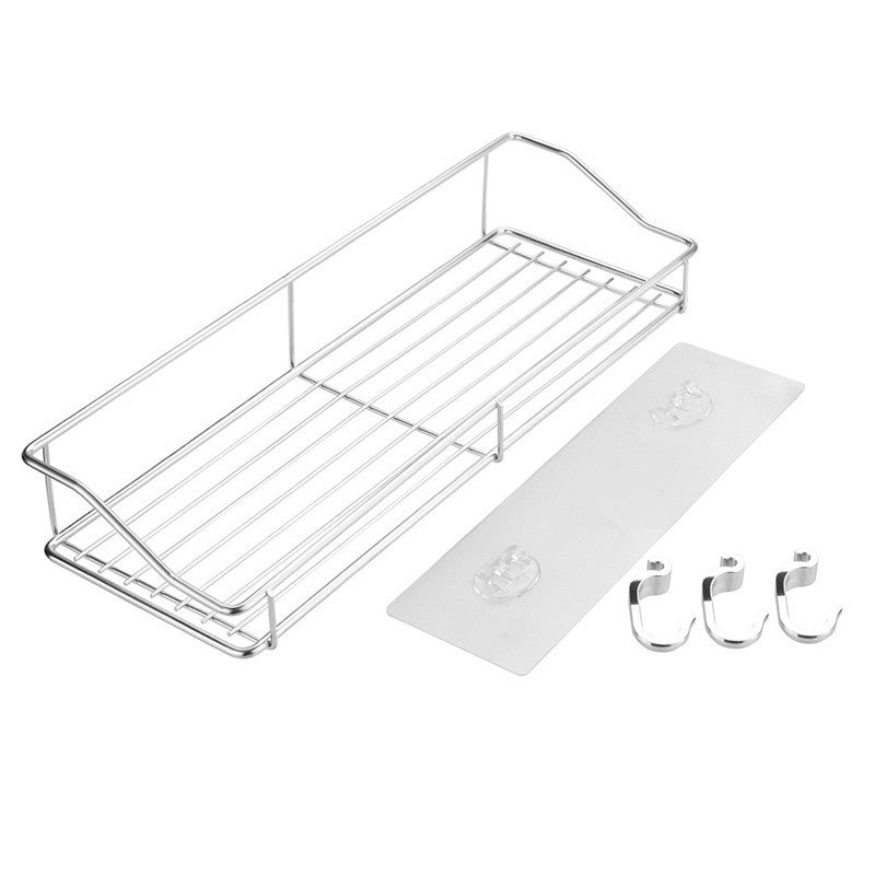 Non-Marking Adhesive Bathroom Shelf – No-Drill, Traceless Wall Mount