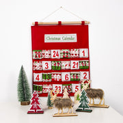 Christmas Hanging Calendar Storage Bag Decoration