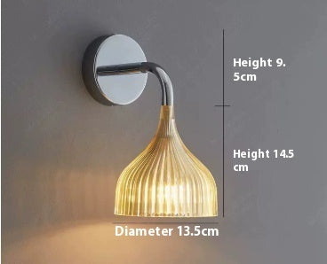 Mid-ancient Cream Style Acrylic Nordic Background Wall Corridor Aisle Balcony Study And Bedroom Bedside Ambience Light