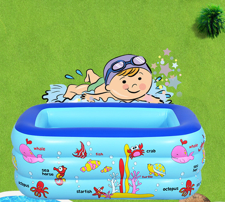PVC inflatable baby paddling pool