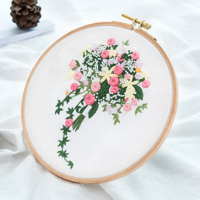 DIY Embroidery Material Package – Sewing and Craft Supplies for Beginners