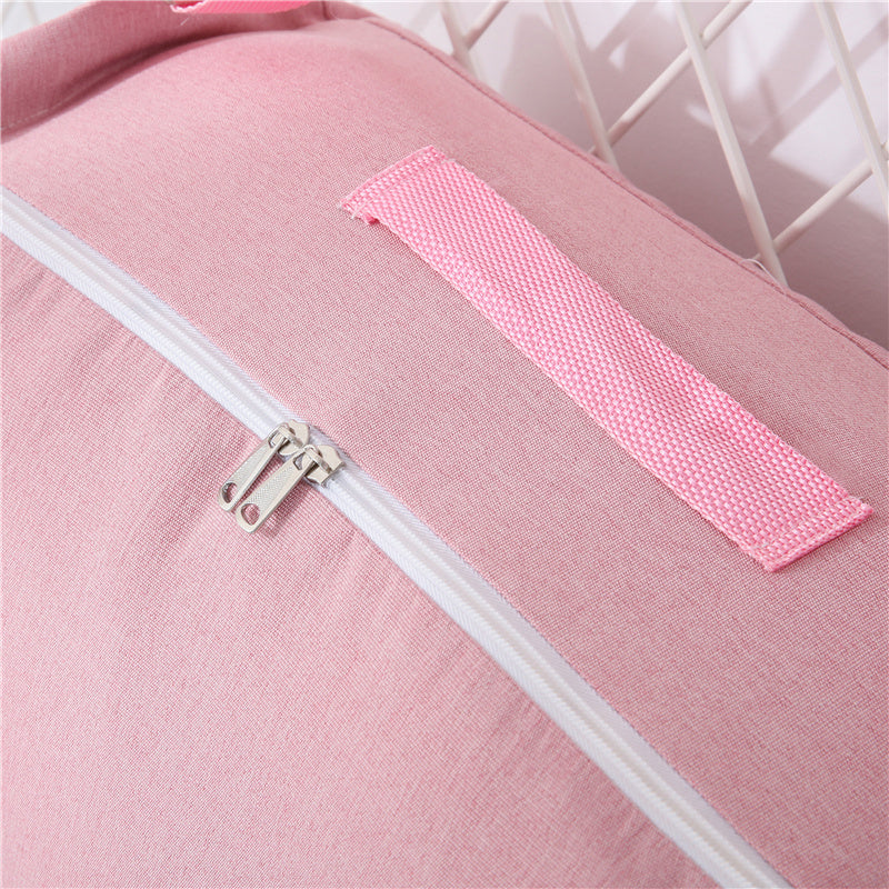 Portable Foldable Cotton Baby Bed – Travel Bassinet with Carry Bag