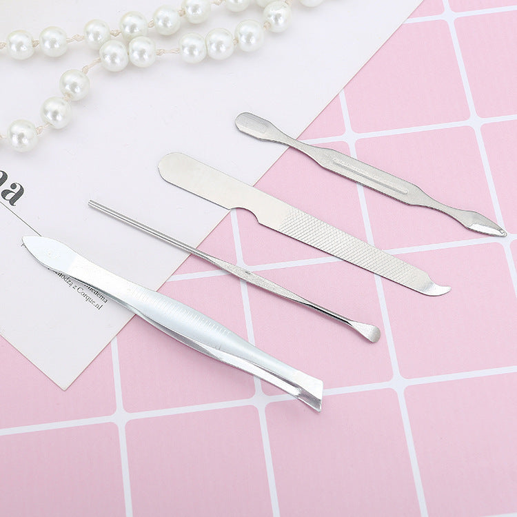 1Pc Manicure Set for Men & Women – 10-in-1 Nail Clippers, Earpick & Pedicure Grooming Kit
