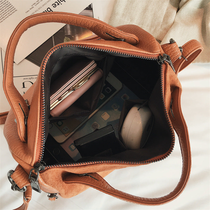 High-Quality Large Casual Tote – Female Shoulder Bag, Soft Bolsas
